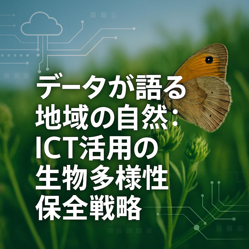 データが語る地域の自然：ICT活用の生物多様性保全戦略